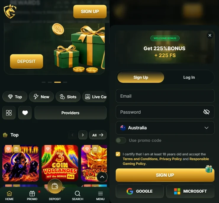 GoldenRoo App Login